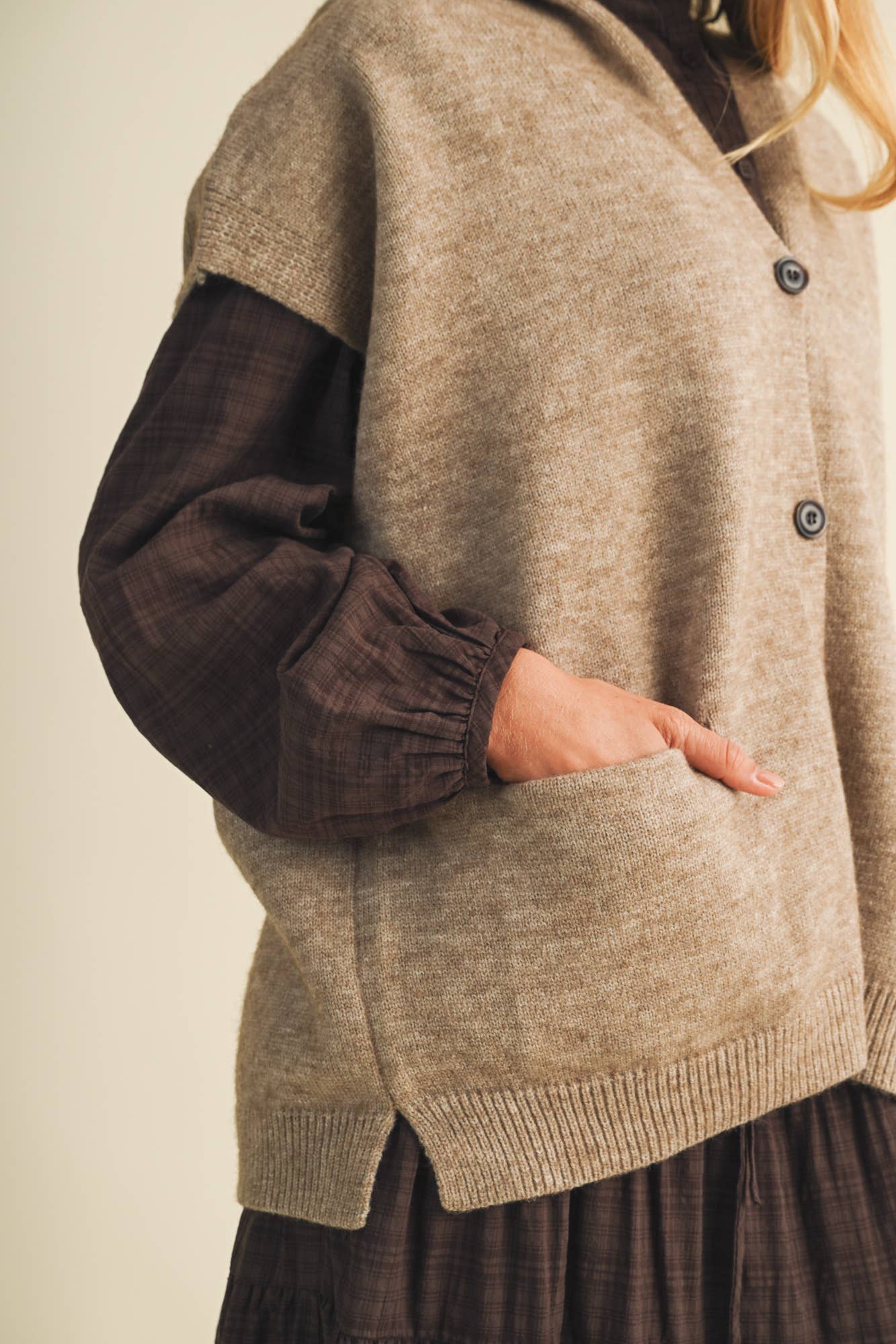 Lexington Hooded Knit Vest – Grain