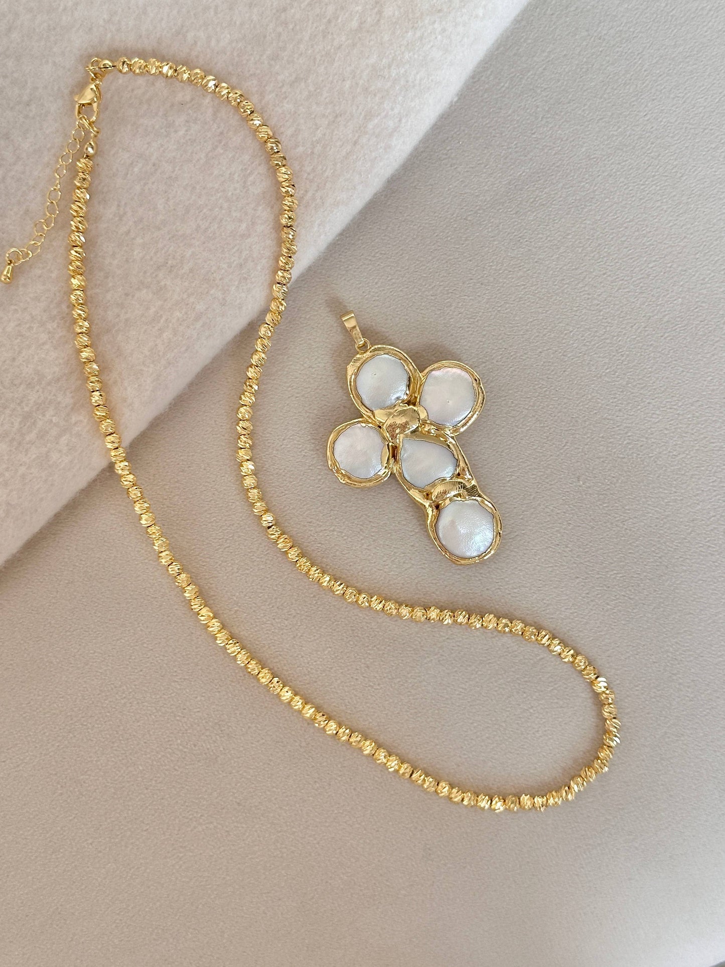 Heaven Sent Cross Necklace