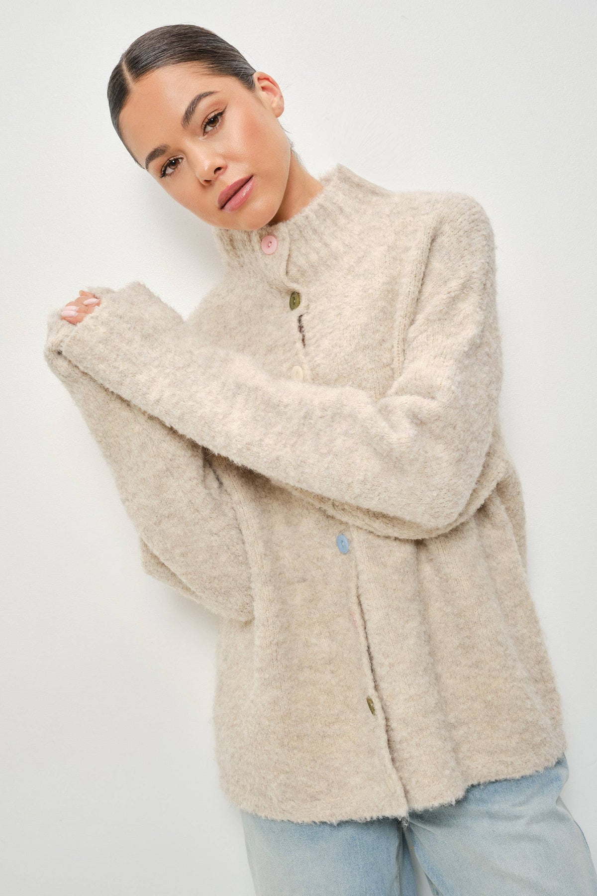 The Teddy Button Cardigan