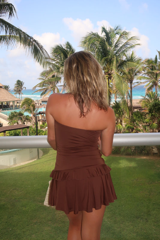 Cocoa Dream Mini Dress