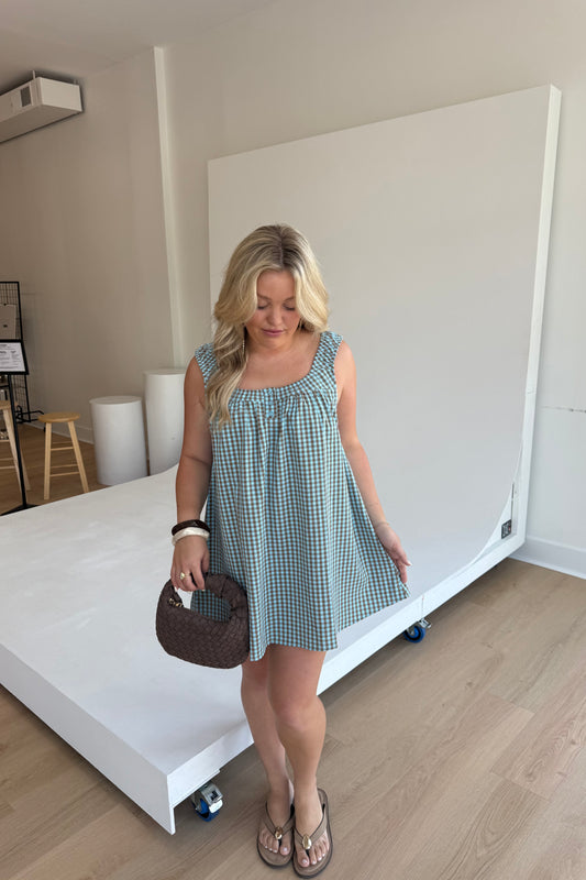 Mayfair Gingham Mini Dress