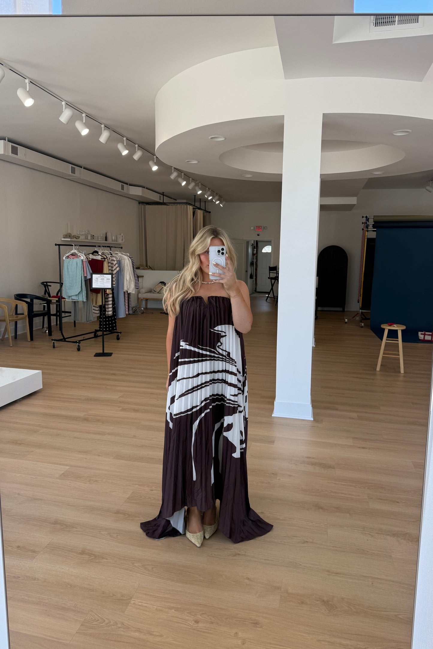 Island Muse Maxi Dress - Brown