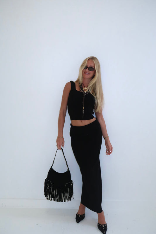 Saddle Up Purse: Black