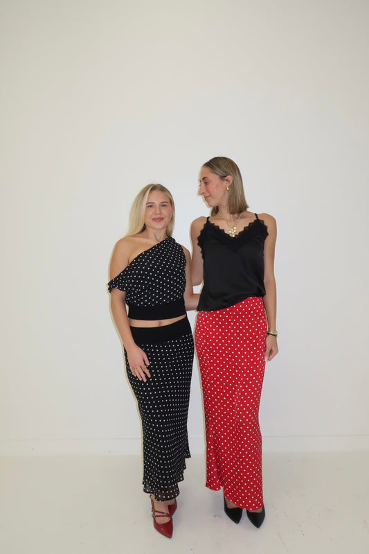 Hot On The Dot Skirt