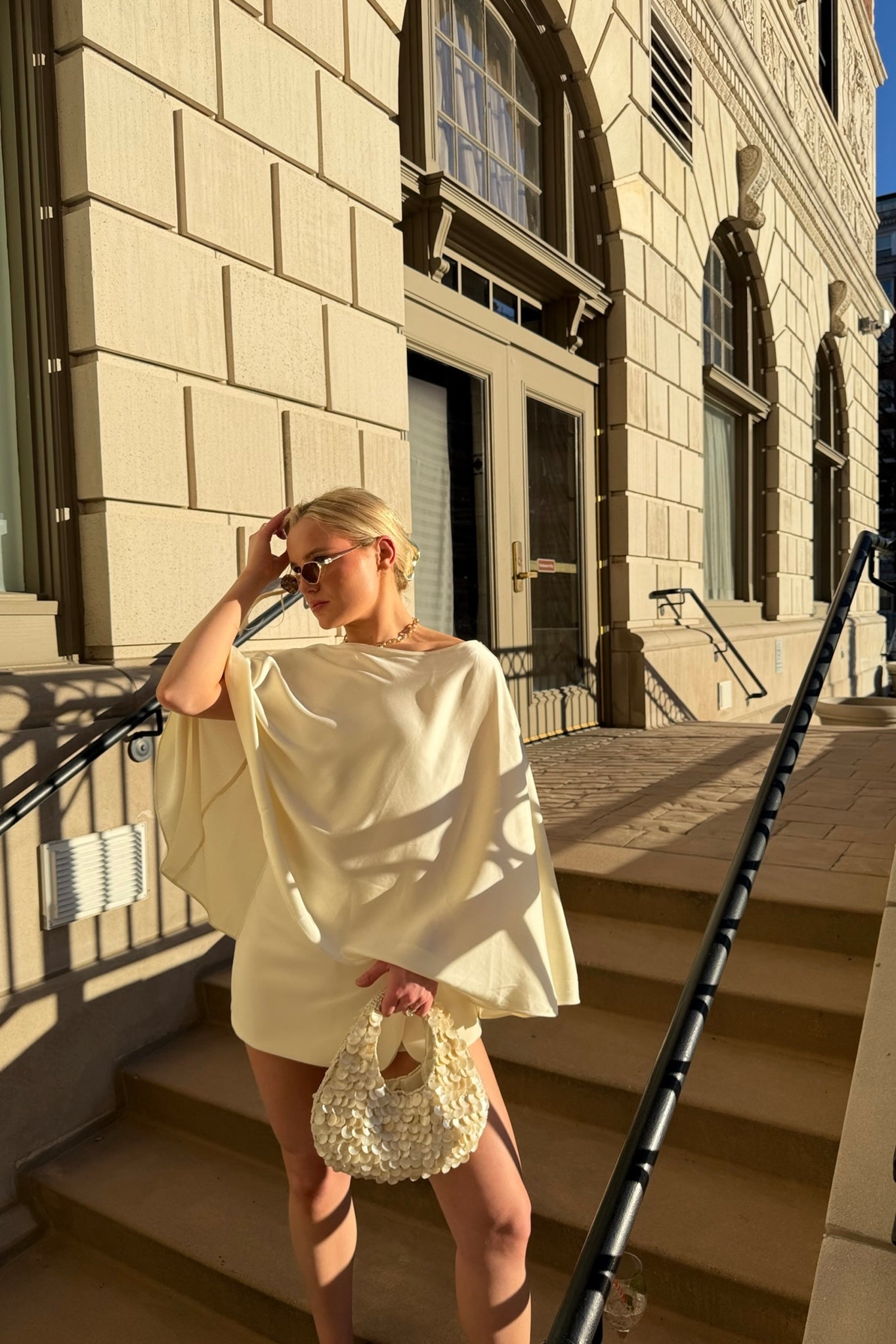 Afterglow Poncho Top
