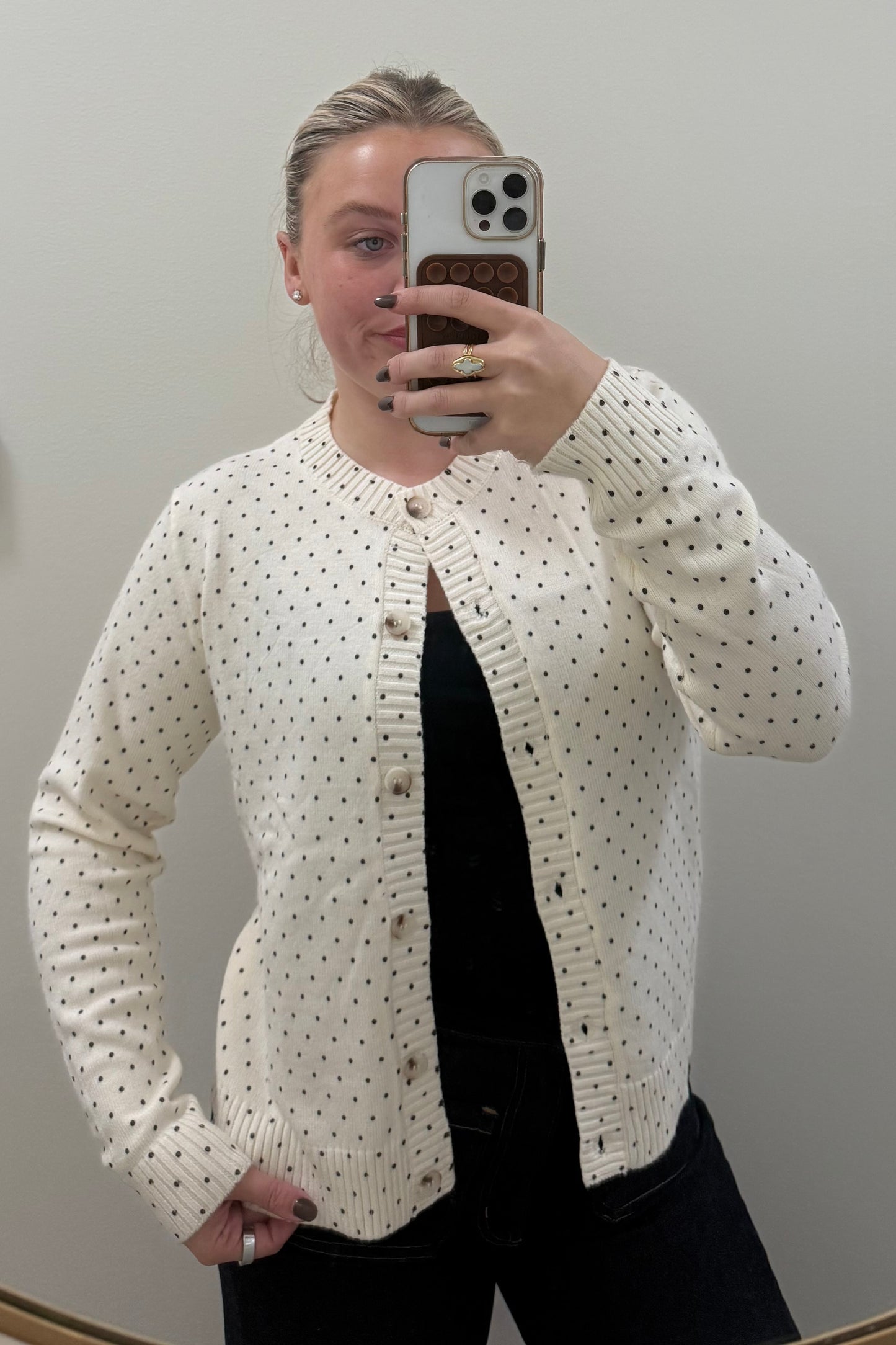 Dainty Dot Cardigan
