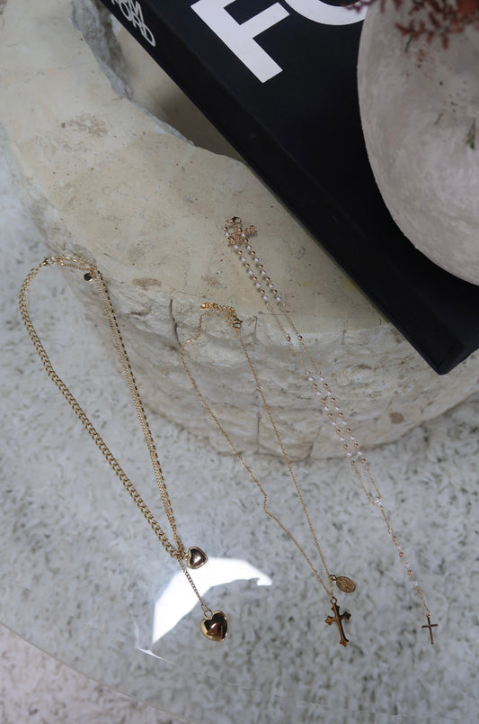 Cross Charm Necklace