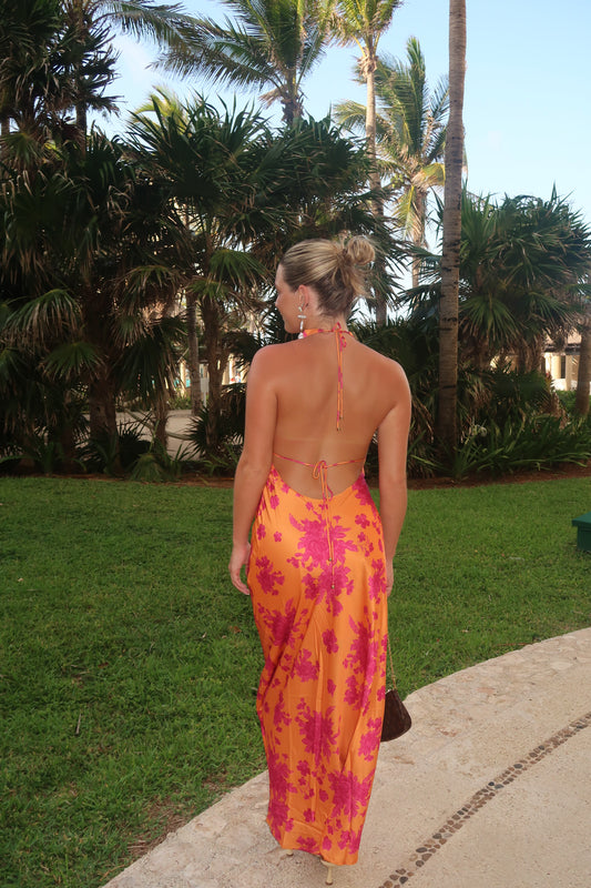 Island Sunset Maxi Dress