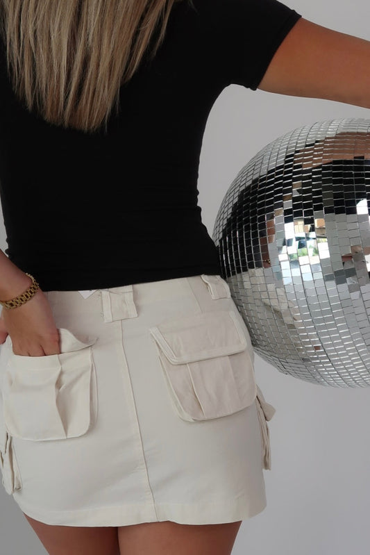 Clean Slate Mini Skirt