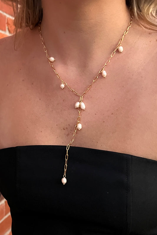 Pearl Drop Necklace