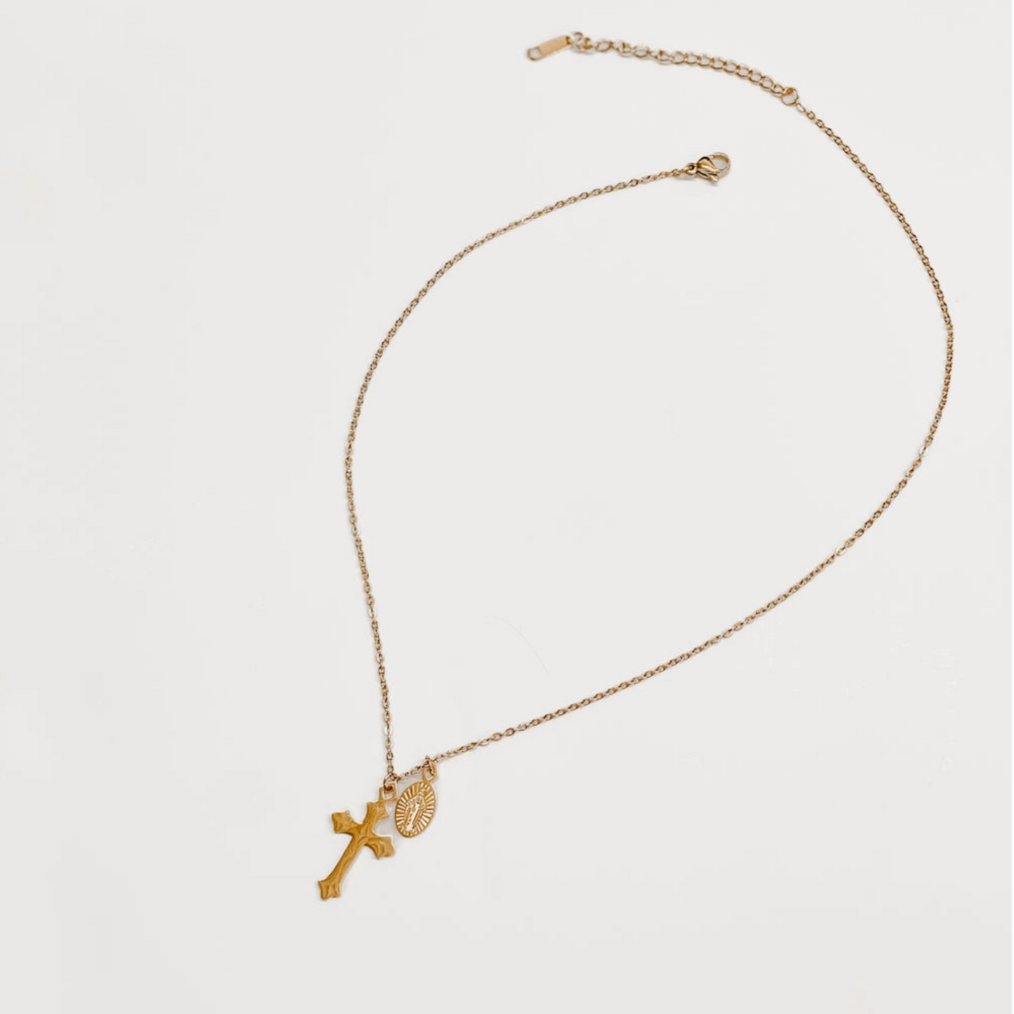 Cross Charm Necklace