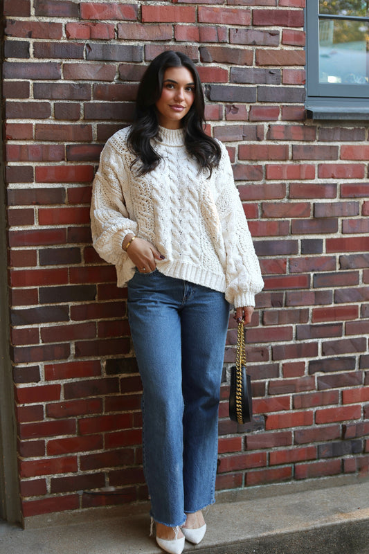 Willow Mock Neck Sweater