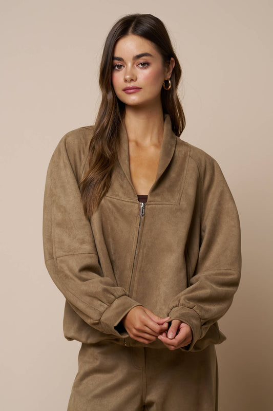 Romy Suede Jacket