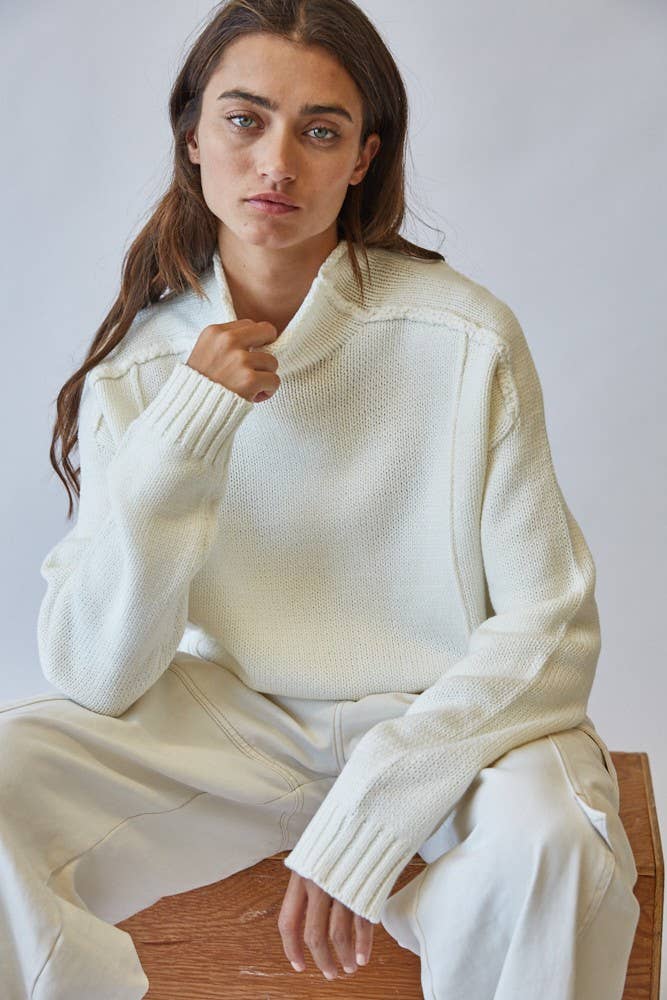 Ellis Mock Neck Sweater