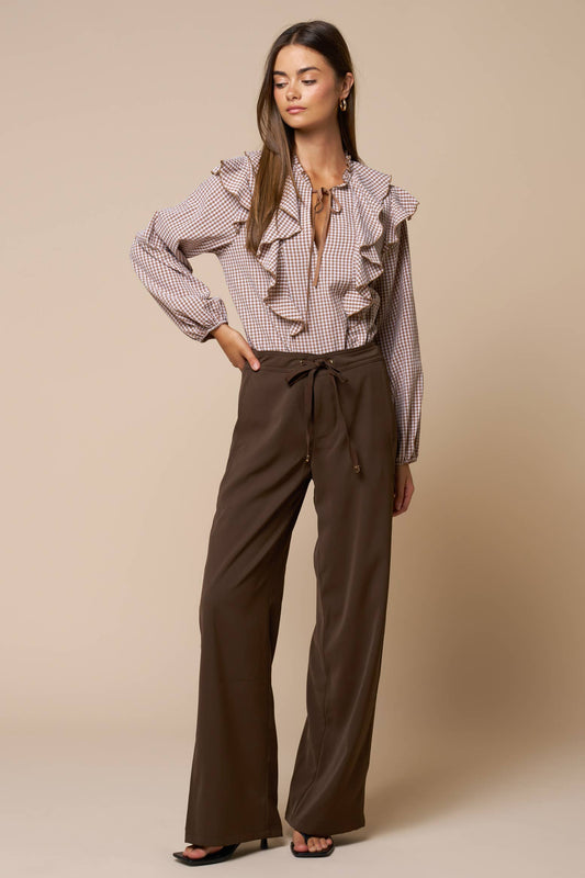Maisie Gingham Blouse