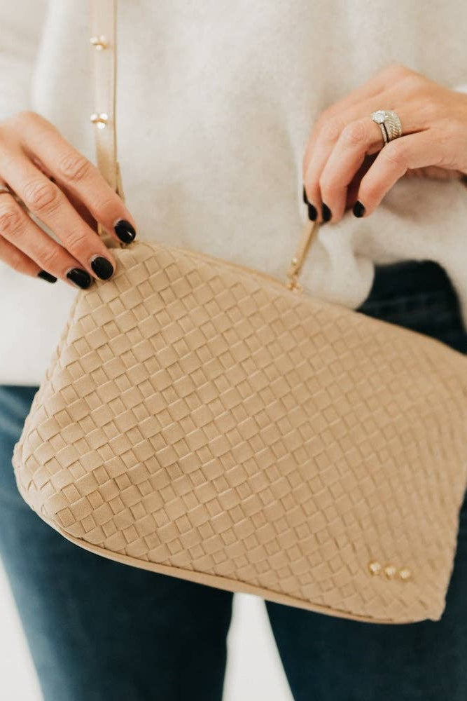 Harper Hobo Shoulder Bag - Oat