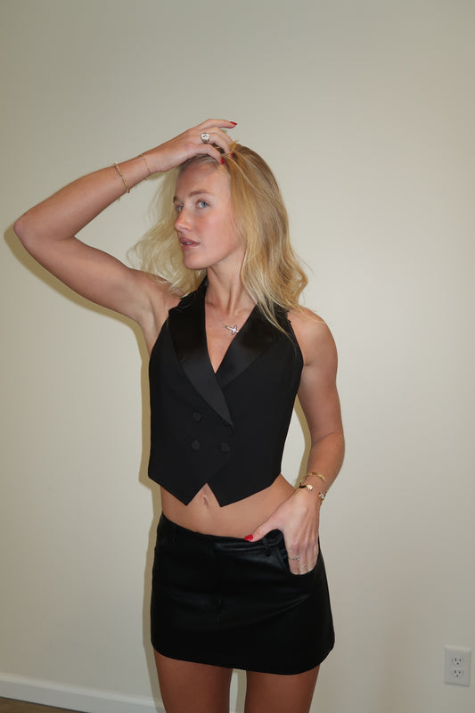 Velvet Noir Top