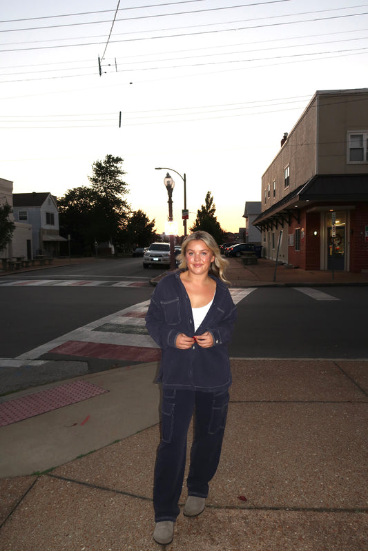 Genny Button Up Jacket