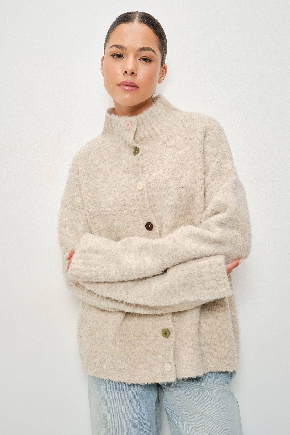 The Teddy Button Cardigan