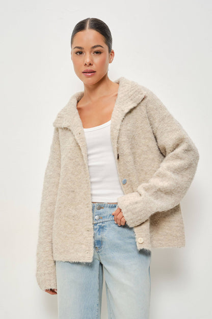 The Teddy Button Cardigan