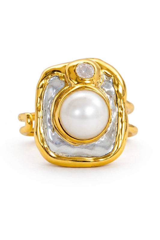 Ocra Pearl Ring