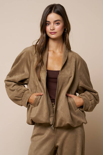 Romy Suede Jacket