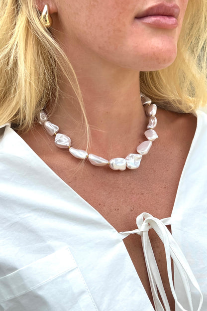 Chunky Pearl Necklace