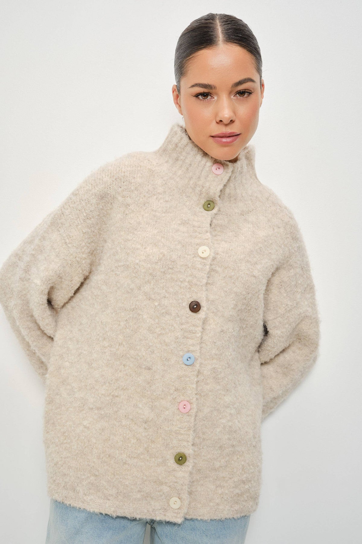 The Teddy Button Cardigan