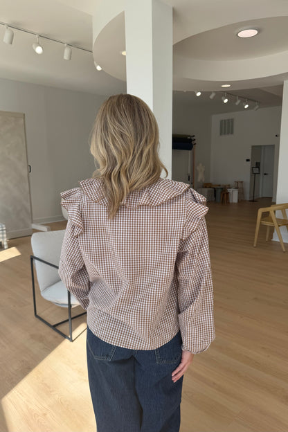 Maisie Gingham Blouse