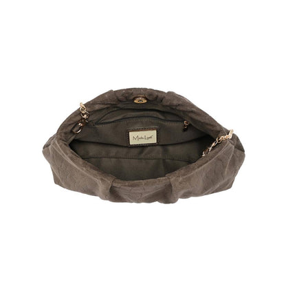 Rue Croc Clutch in Olive