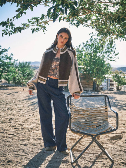 Starstruck Knit Zip Up