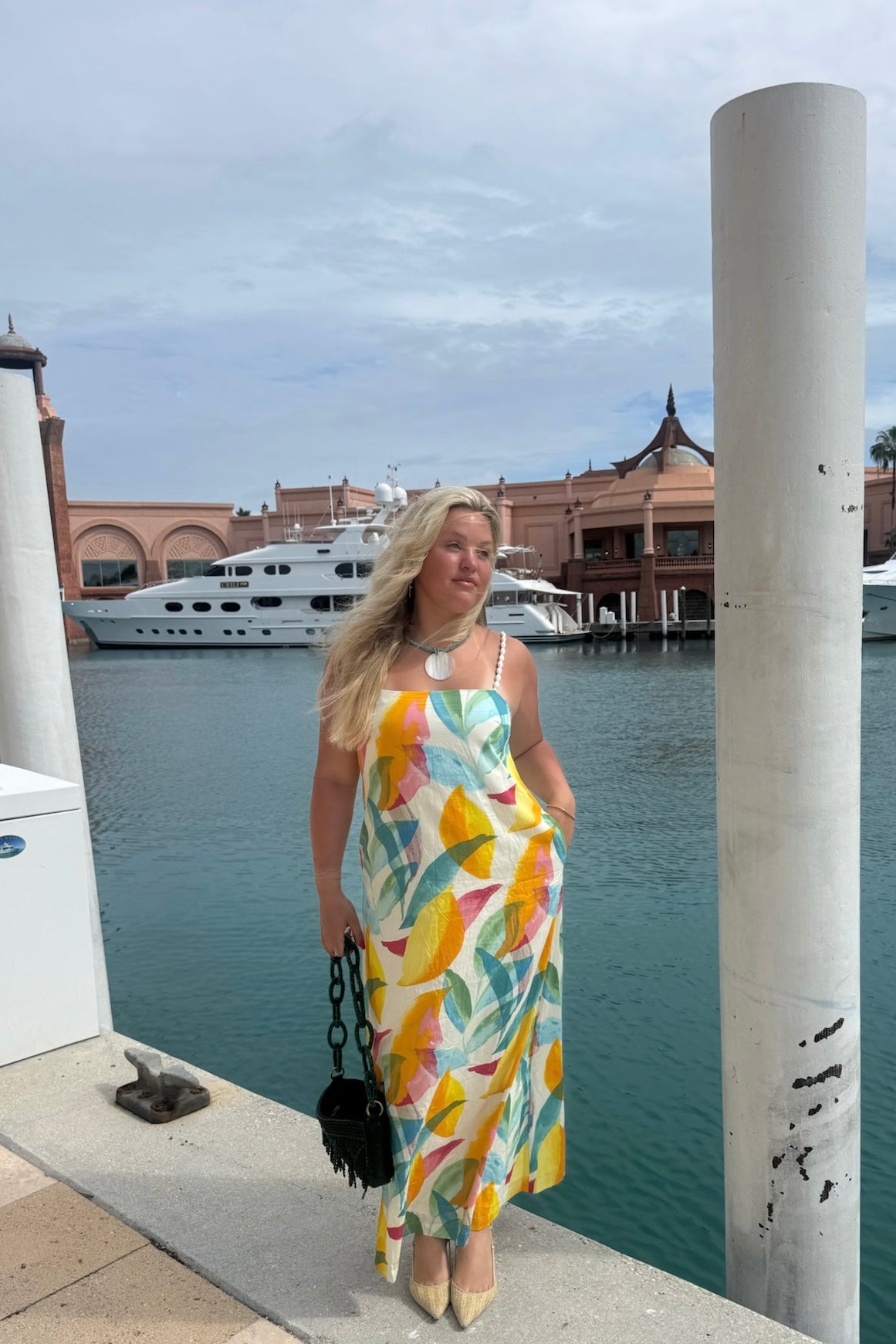 Island Palette Maxi Dress - Multi