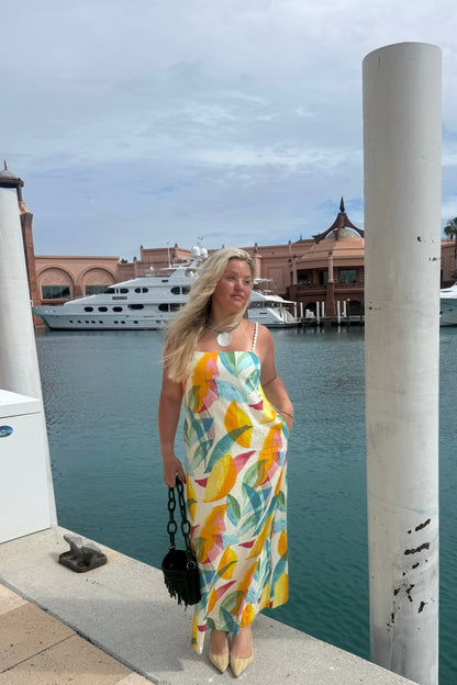 Island Palette Maxi Dress - Multi