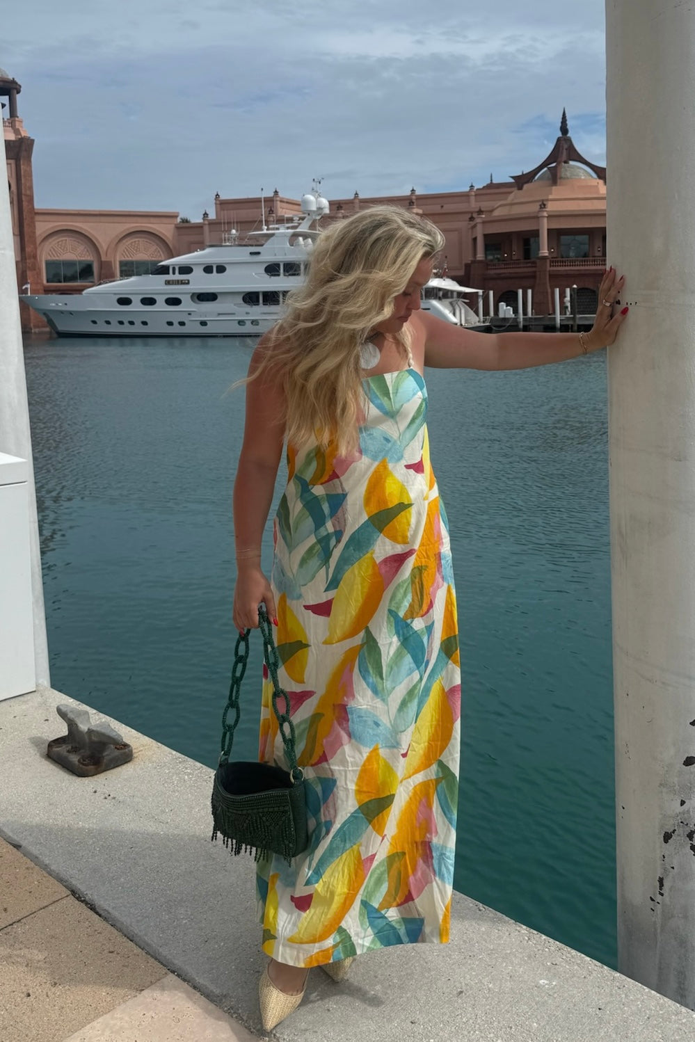 Island Palette Maxi Dress - Multi