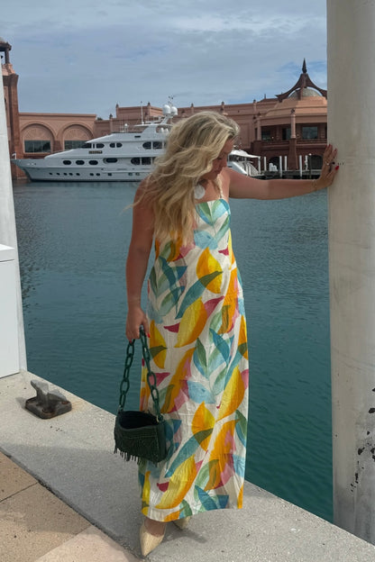 Island Palette Maxi Dress - Multi