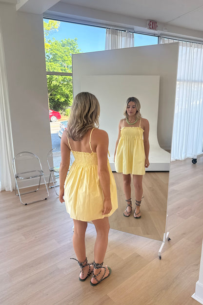Lemon Drop Mini Dress