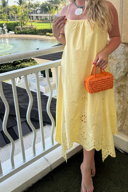 Sunset Spritz Dress - Yellow