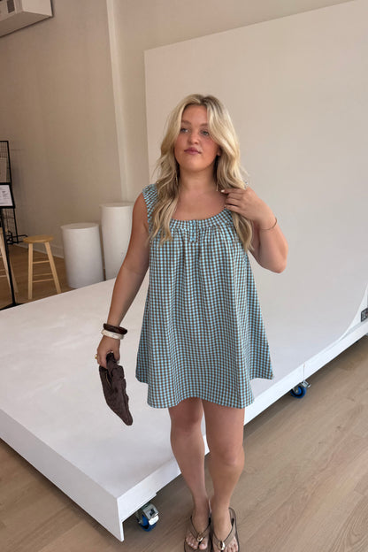 Mayfair Gingham Mini Dress