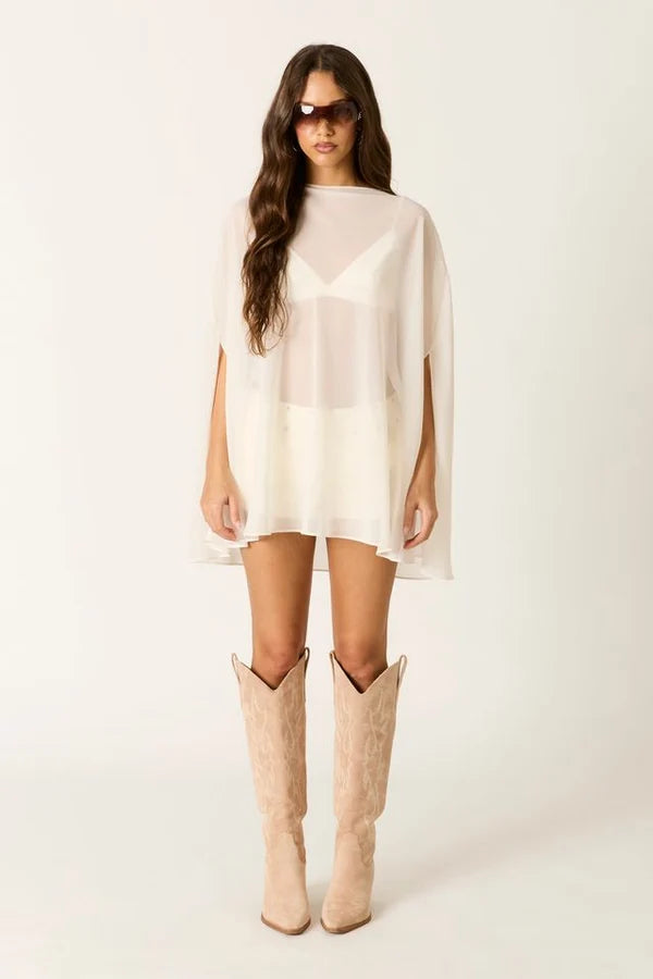 Ophelia Sheer Poncho