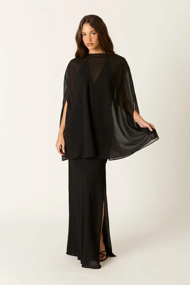 Ophelia Sheer Poncho