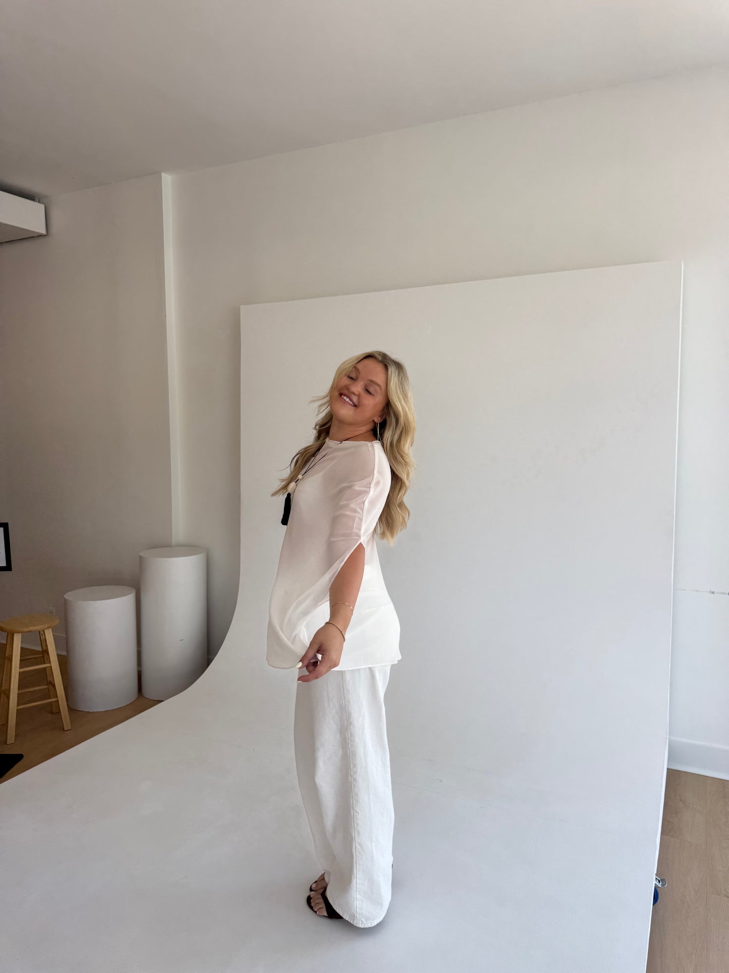 Ophelia Sheer Poncho