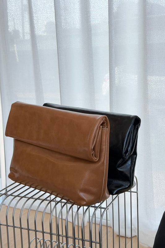 SoHo Clutch - Brown