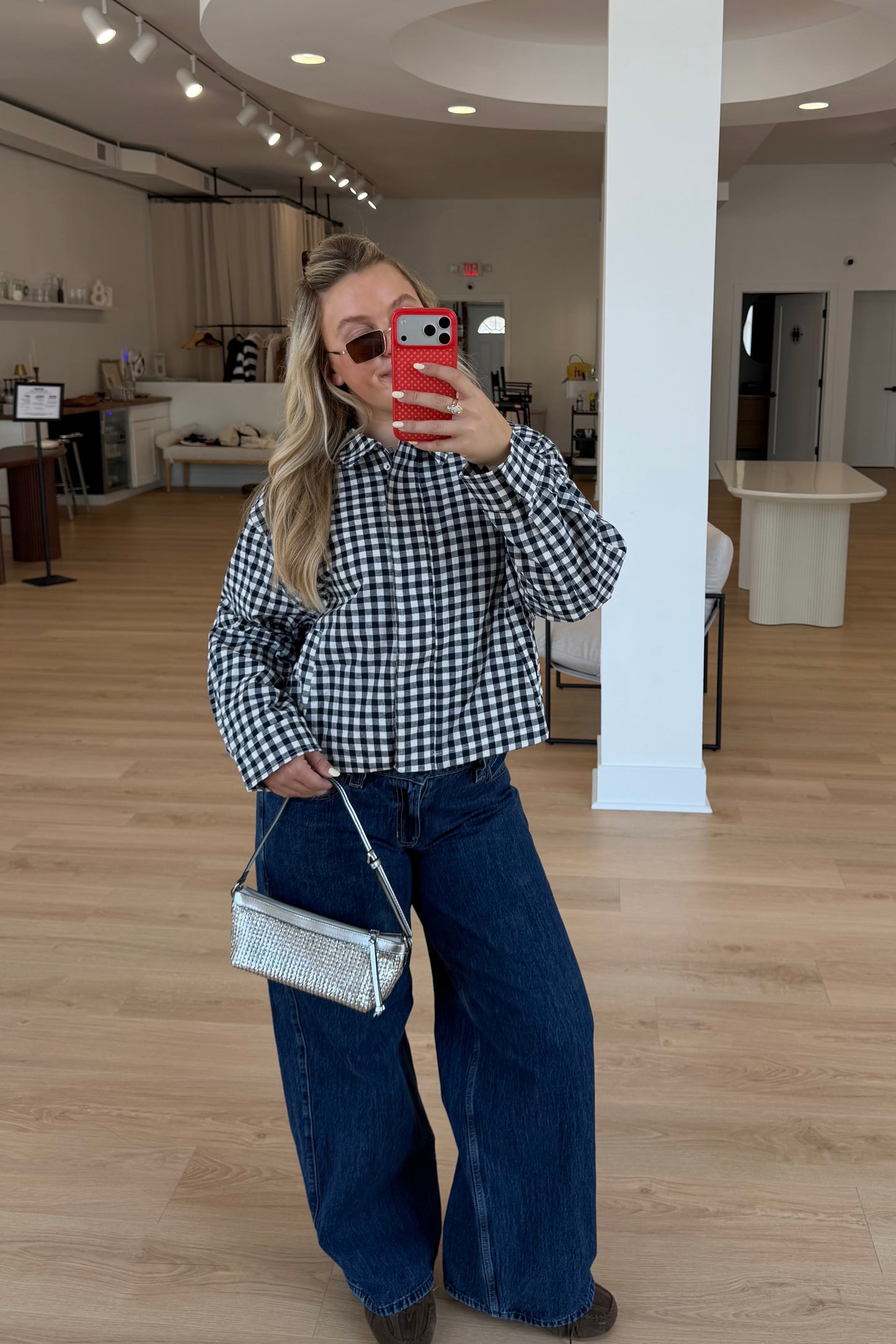 Rory Gingham Jacket