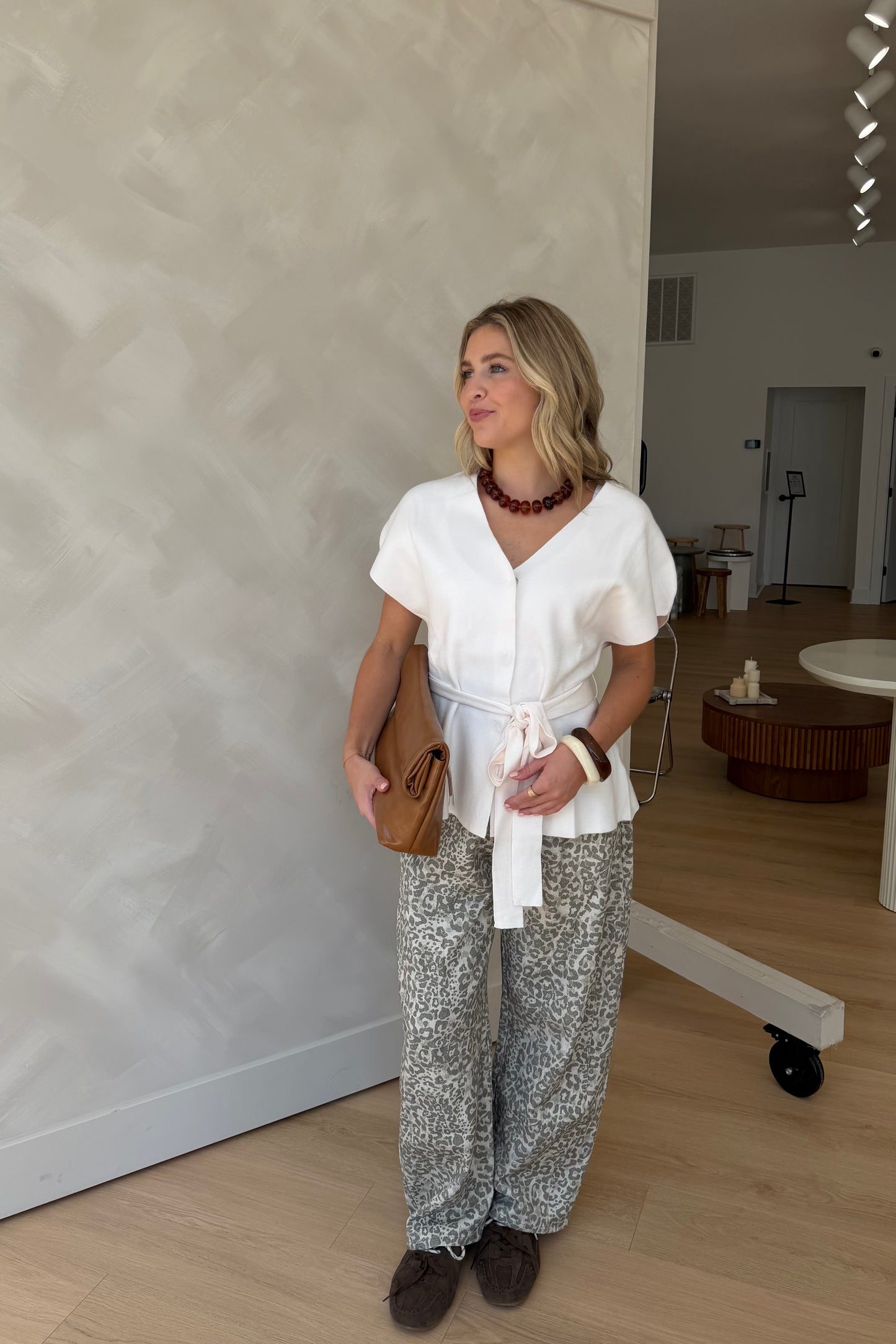 Madison Tie Waist Top