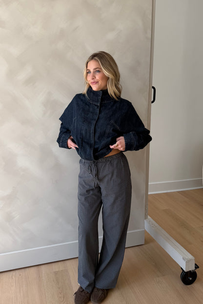 Tribeca Gingham Pant