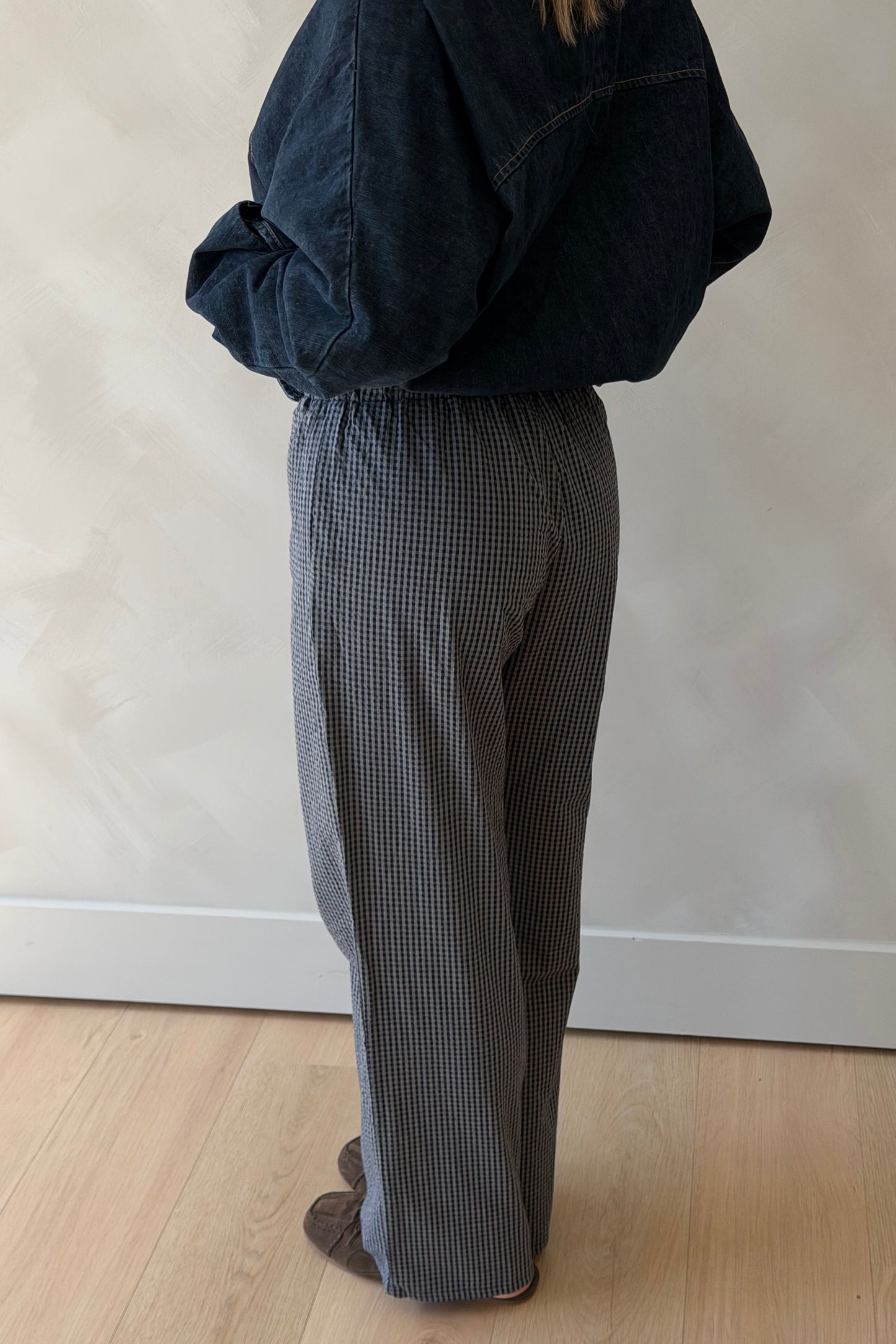 Tribeca Gingham Pant