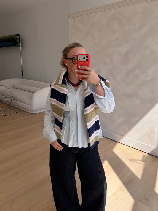 Reese Pleated Top