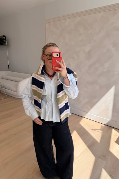 Reese Pleated Top