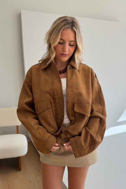 Montana Faux Suede Jacket