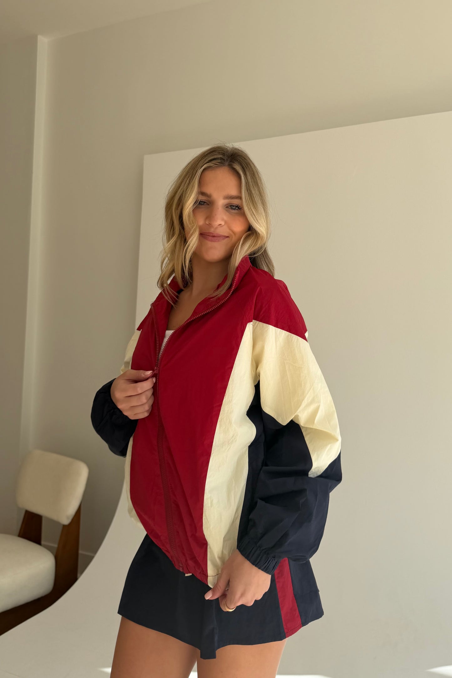 Varsity Windbreaker Jacket